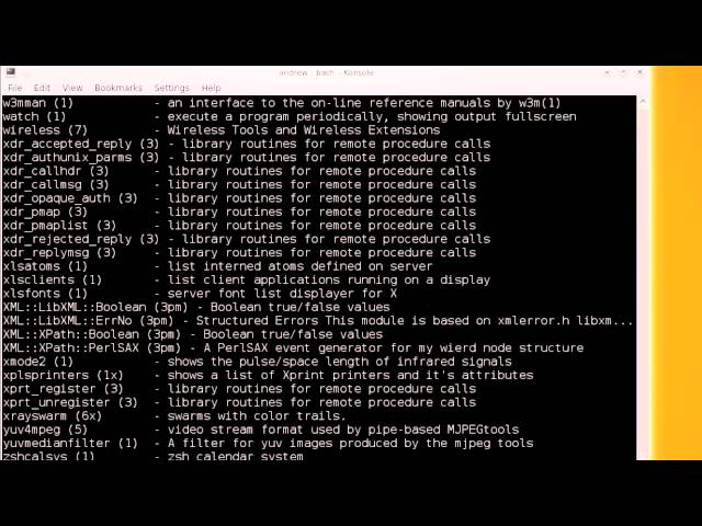 Linux Essentials L2.2 Obtaining help from the command line
