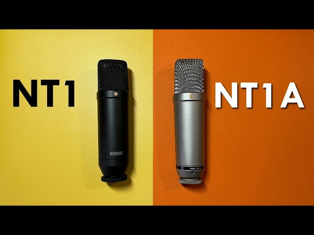 RODE NT1A and RODE NT1 comparison