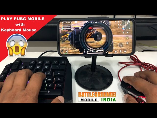 How to Play PUBG Mobile or BGMI with Mouse and keyboard | MIX Pro Android Setup 😱