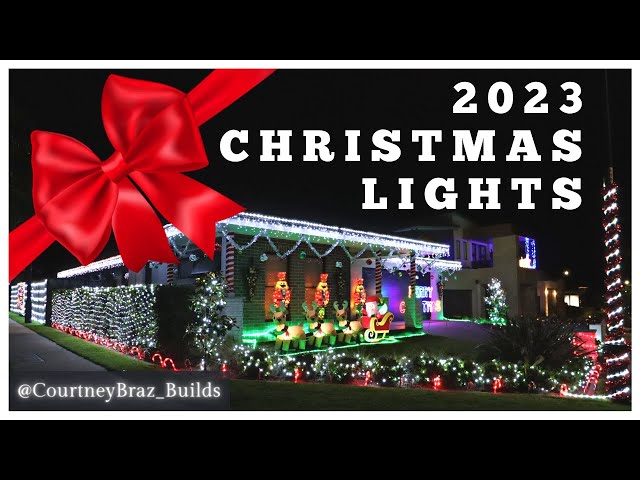Christmas Lights 🚨 Timelapse and Decorate with Me 2023
