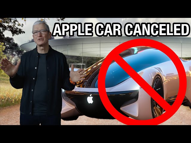Why Apple Canceled The Apple Car...