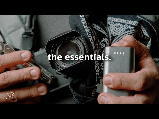 The photography essentials you need.