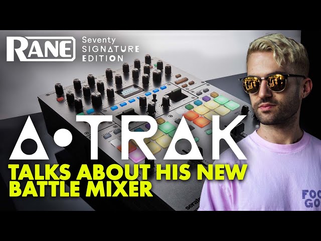 ⏩ A-Trak Joins Me To Talk About His New Rane Seventy Battle Mixer
