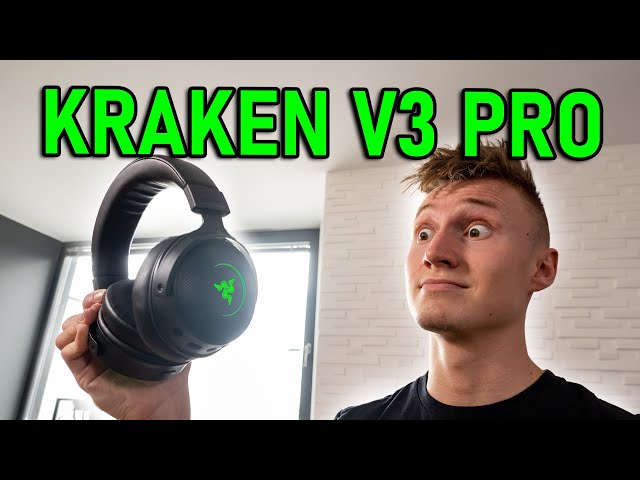 Razer Kraken V3 Pro Unboxing