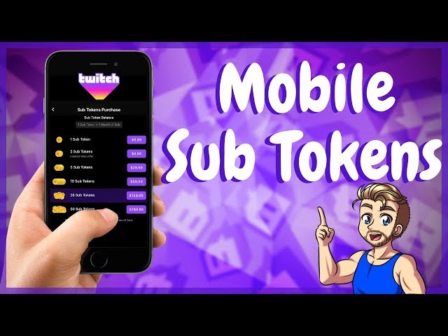 How To Subscribe On Twitch Mobile iOS - Sub Tokens!