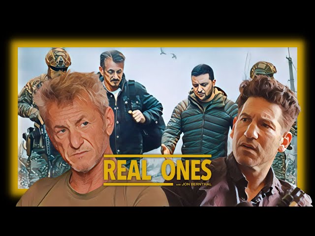 Exploring Sean Penn's Journey with President Zelensky | Real Ones Podcast