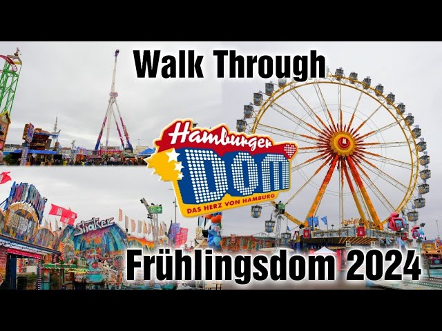 Hamburger Dom | Vollständiger Rundgang über den Frühlingsdom 2024 | [Walk Through]