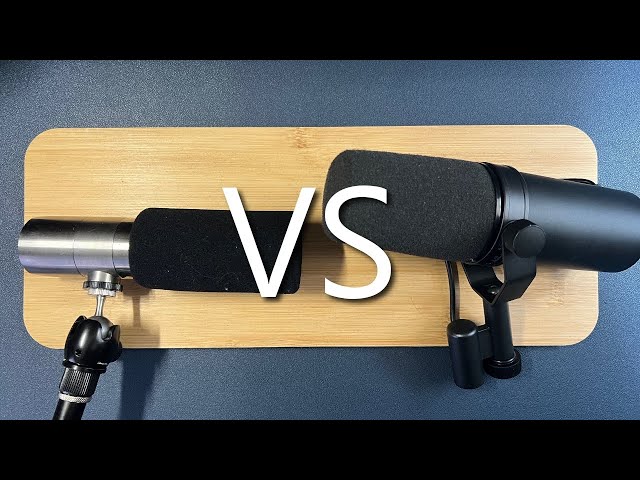 Earthworks Ethos and Shure SM7B comparison