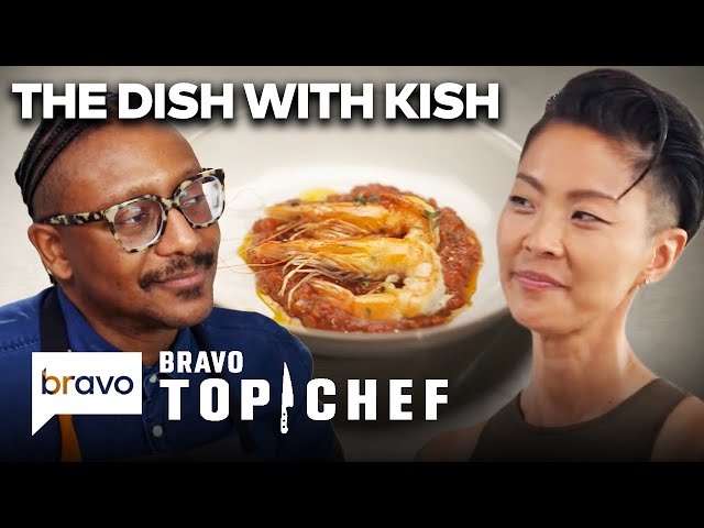 Gregory Gourdet Teaches Kristen Kish Awesome Sauces | Top Chef | The Dish With Kish (S21 E5) | Bravo