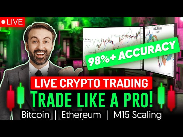 Live Crypto Trading Bitcoin & Ethereum - Live BTC ETH Scalping 04/05/2024