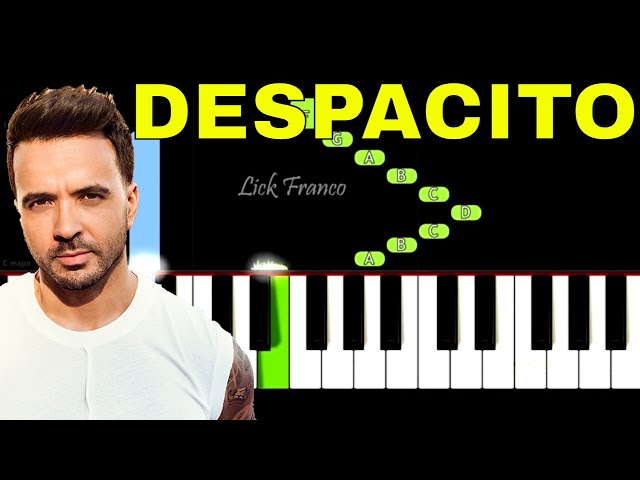 Luis Fonsi - Despacito  | EASY Piano Tutorial