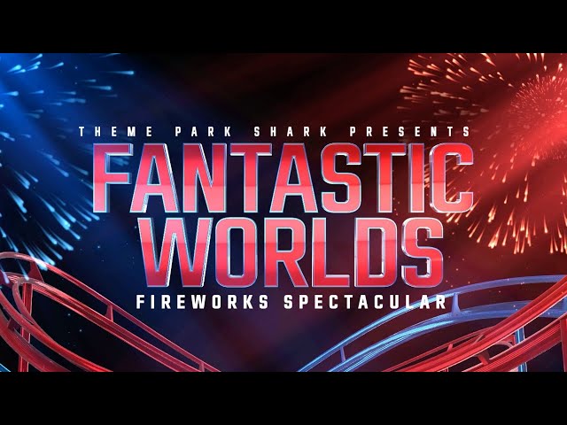 🔴 LIVE: 4th of July Fireworks Spectacular - Theme Park Sharks Fantastic Worlds