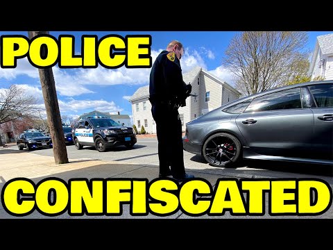 I finished my Audi RS7 and the police confiscated it
