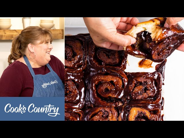 How to Make Triple-Chocolate Sticky Buns and Thin and Crispy Chocolate Chip Cookies