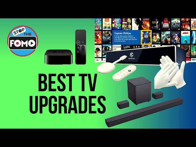 Best TV Upgrades for Streaming, Audio & Lighting!