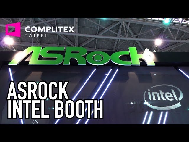 ASRock Intel Booth | Computex 2018