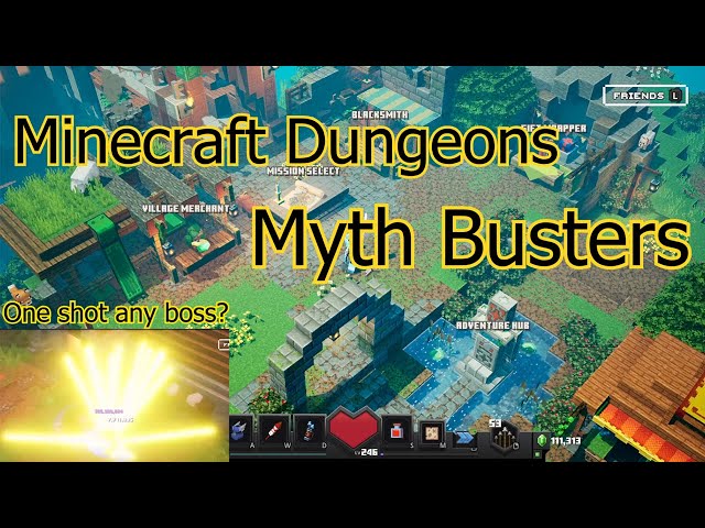 Minecraft Dungeons Myth Busting!
