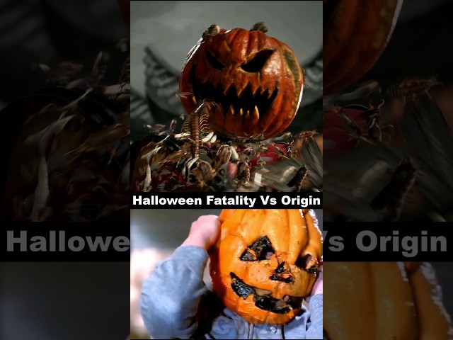Halloween Fatality Vs Origin...🎃 Mortal Kombat 1
