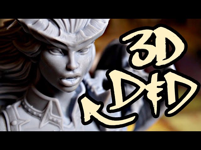 How to 3D-Print Hyper-Detailed DND Minis (and orcs)