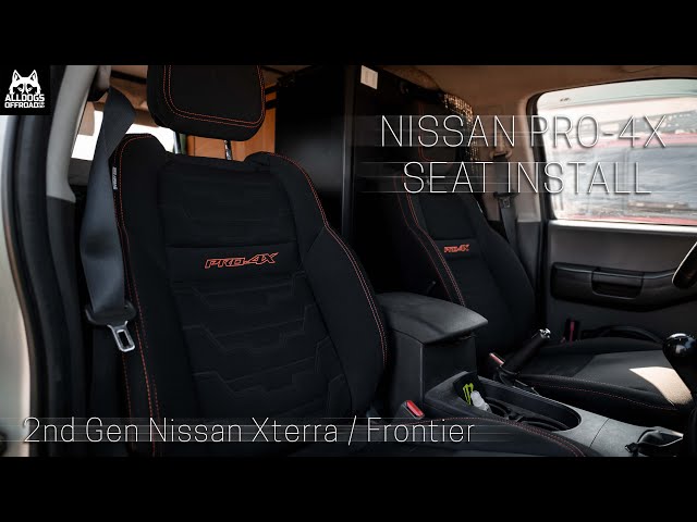 3rd Gen Pro-4x Seats installed in 2nd Gen Nissan Xterra / Frontier