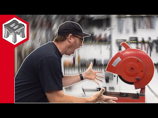 How to Easily and Accurately Set Miters on a Metal Cutting Chop Saw - DYK #5