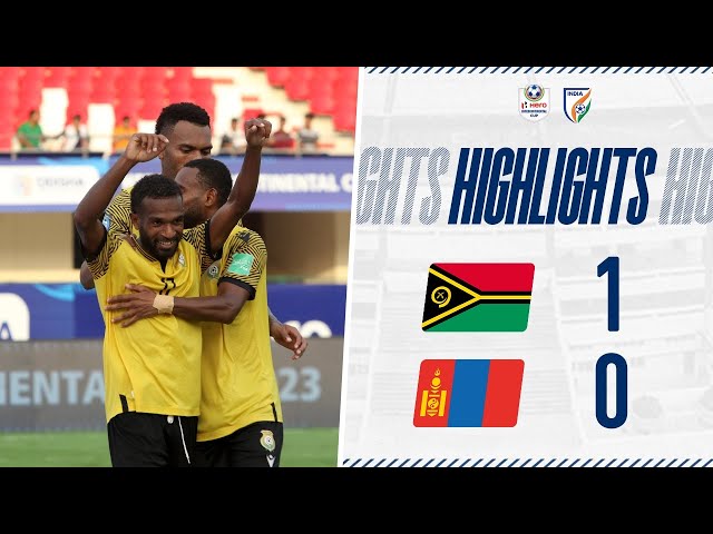Vanuatu 1-0 Mongolia | Hero Intercontinental Cup 2023 | Full Highlights