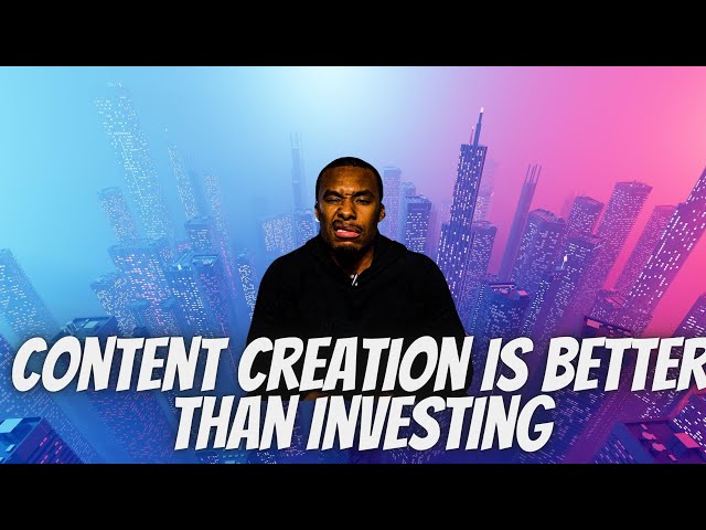 Get Rich From Content Creation Faster Than Investing