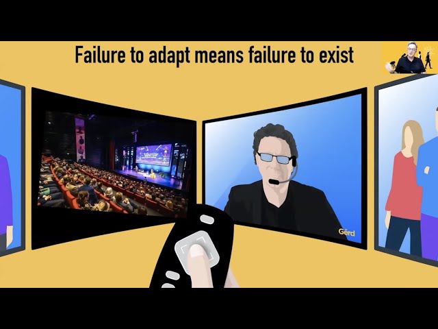 Futurist  Speaker Gerd Leonhard presents virtually (short example video) #virtualkeynote #zoom