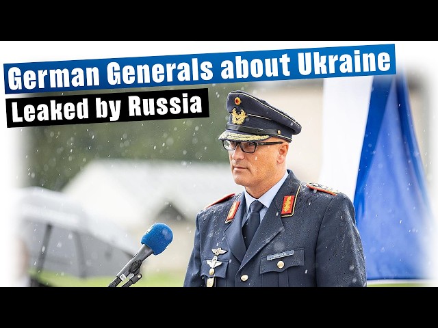 Ukraine: German General's Talk leaked - What did they say?