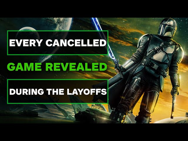 Every Cancelled Game Revealed During the 2024 Layoffs