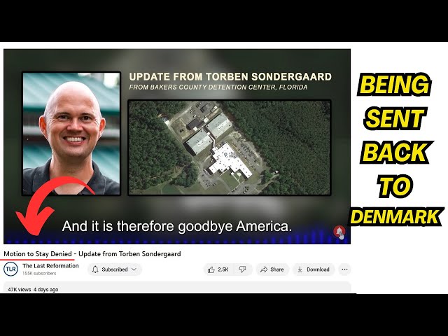 Torben Sondergaard Denied to Stay in America