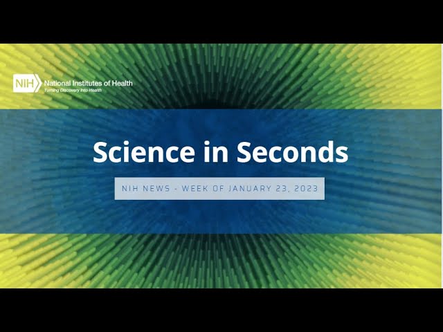 NIH Science in Seconds – Week of January 23, 2023