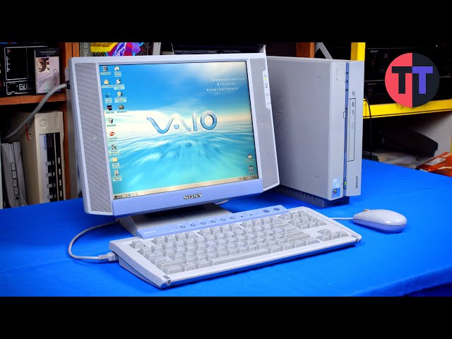 Sony's 1999 Forward Looking Vaio Slimtop PC