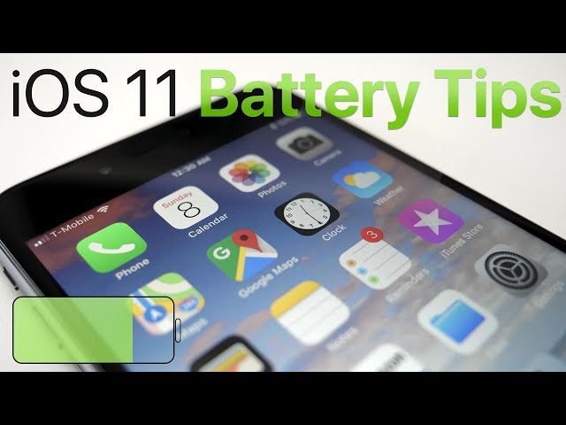 iOS 11 Battery Tips