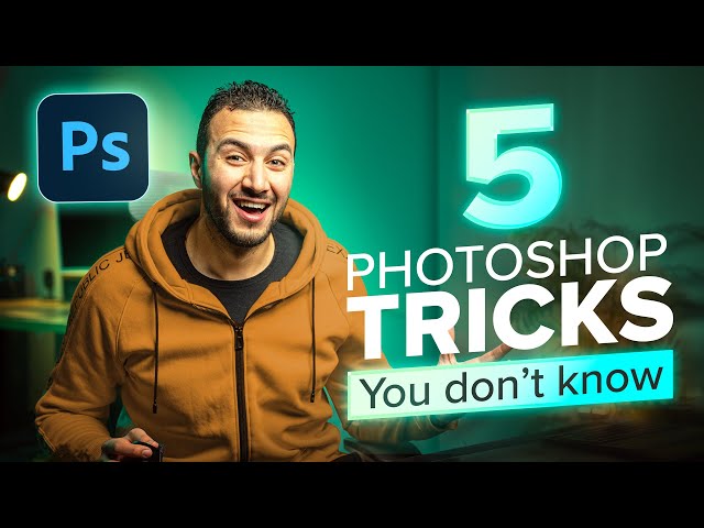5 Photoshop Tricks you probably don't know! 😎🔥 - Part 1
