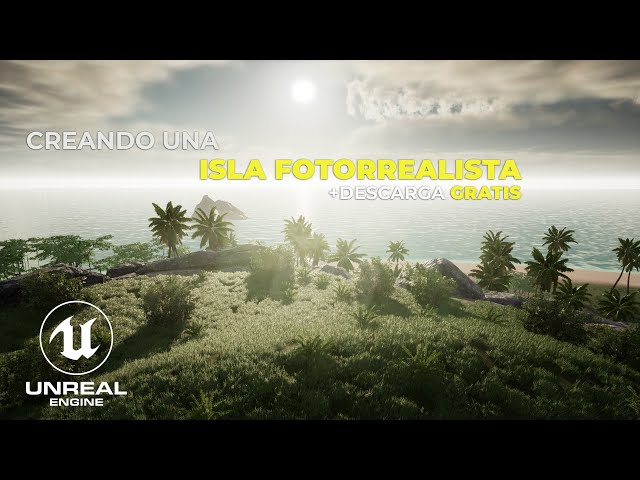 Creating a PHOTOREALIST ISLAND in Unreal Engine | Speed ​​Level Design | FREE level to DOWNLOAD