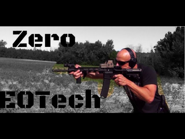 How To Zero An EOTech Holographic Sight (HD)