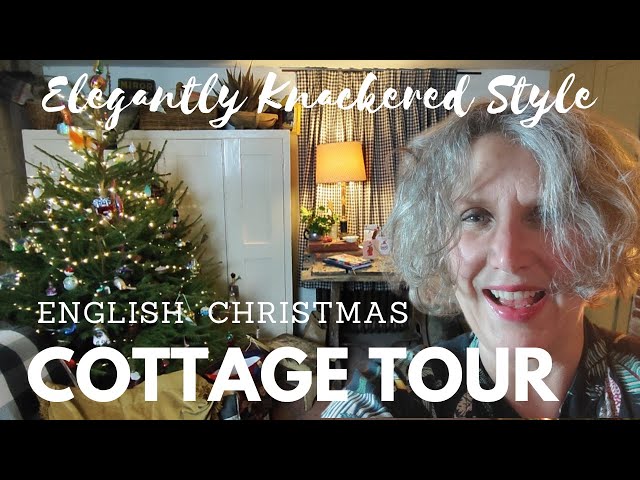 A Very English Cottagecore Christmas: Cottage Tour Interior Styling 2023