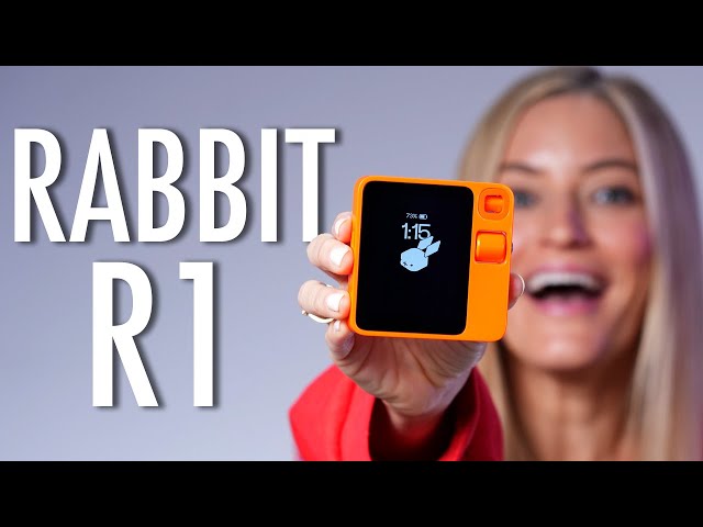Handheld AI! The new r1 from rabbit
