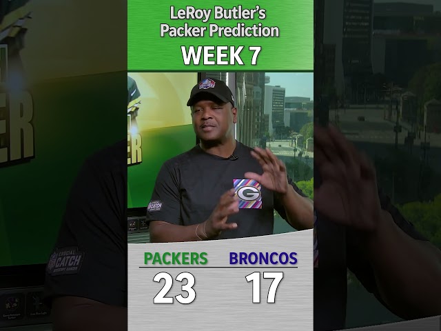 LeRoy Butler's prediction for Packers vs. Broncos NFL Week 7 game
