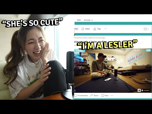 Fuslie reacts to Blau's Mom admitting being a Lesler