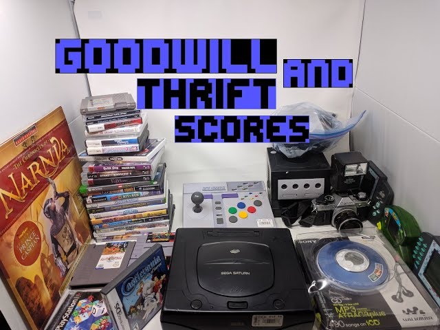 Brand NEW Sony Walkman Thrift Store Find! RARE Nes Games, Gameboy Player, & More!