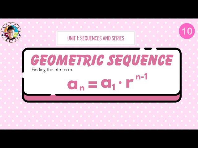 Geometric Sequence: Find the nth Term of a Geometric Sequence [Example 1-5]