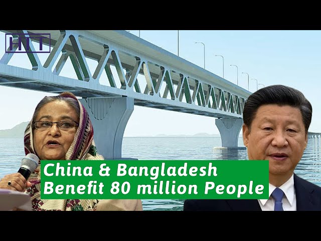 20 billion project! China built the longest bridge over the Ganges