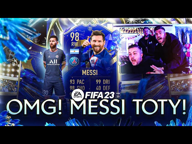 OMG!! MESSI TOTY GEZOGEN 🐐😍 Mein BESTES TOTY Pack Opening aller Zeiten🔥💸 FIFA 23