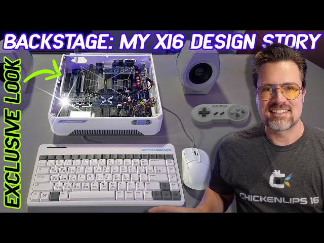 Commander X16 is HERE! The Modern Retro PC's Design Secrets Revealed
