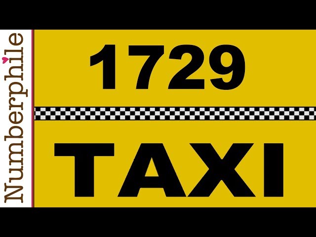 1729 and Taxi Cabs - Numberphile