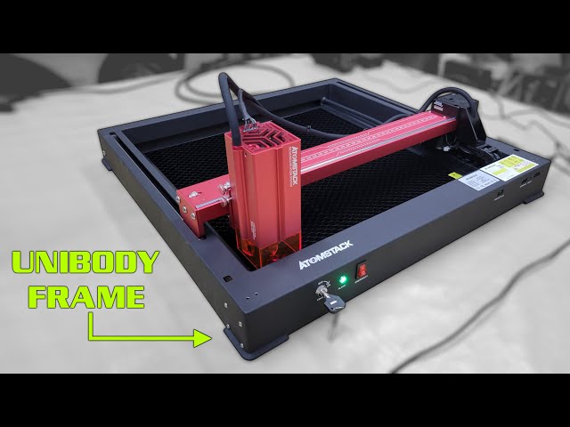 Plug & Play Unibody Laser Engraver is PERFECT For Beginners - Atomstack A24 Pro Review