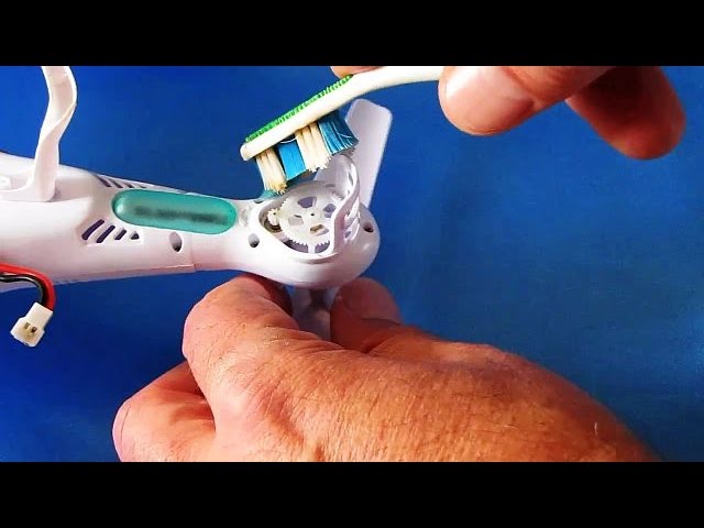 Quadcopter Drones, Spin Your Props and Brush Your Teeth!