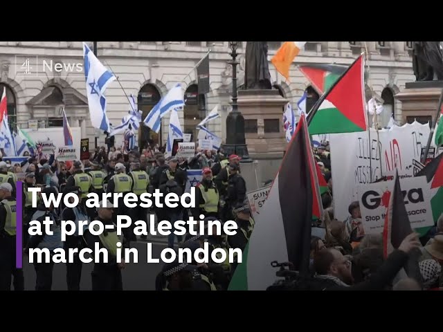 Israel-Gaza war continues to fuel protests and division in US, France and UK